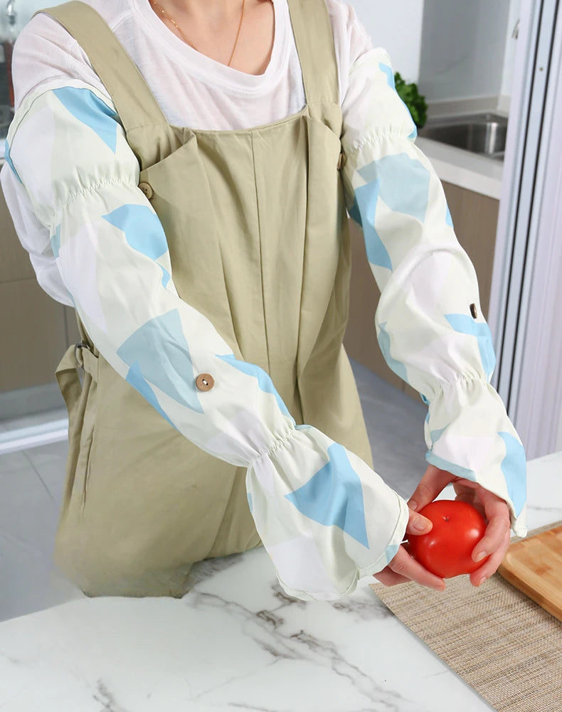Manchons pour gants anti-éclaboussures d'huile de cuisson