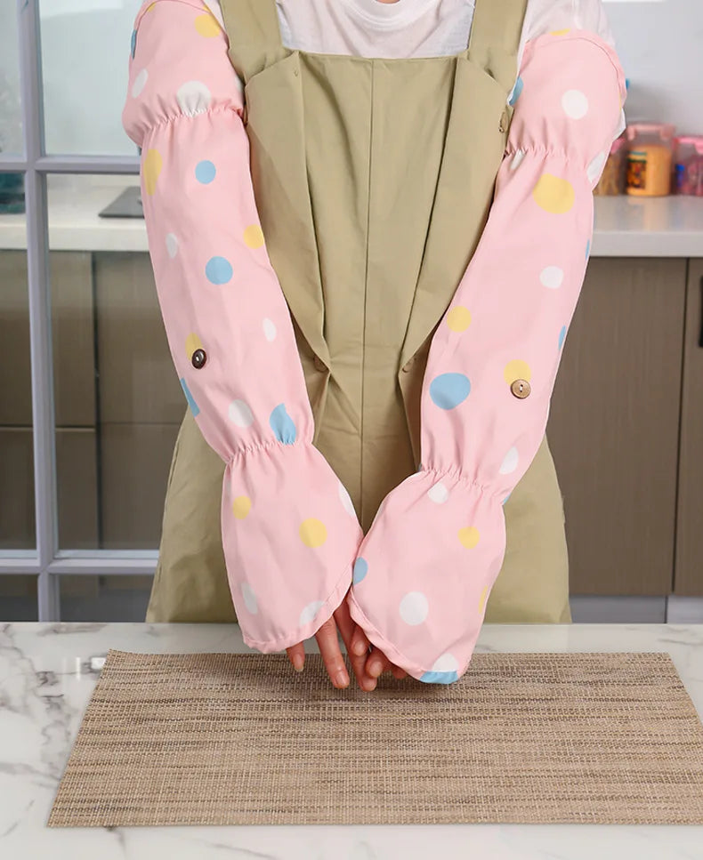 Manchons pour gants anti-éclaboussures d'huile de cuisson