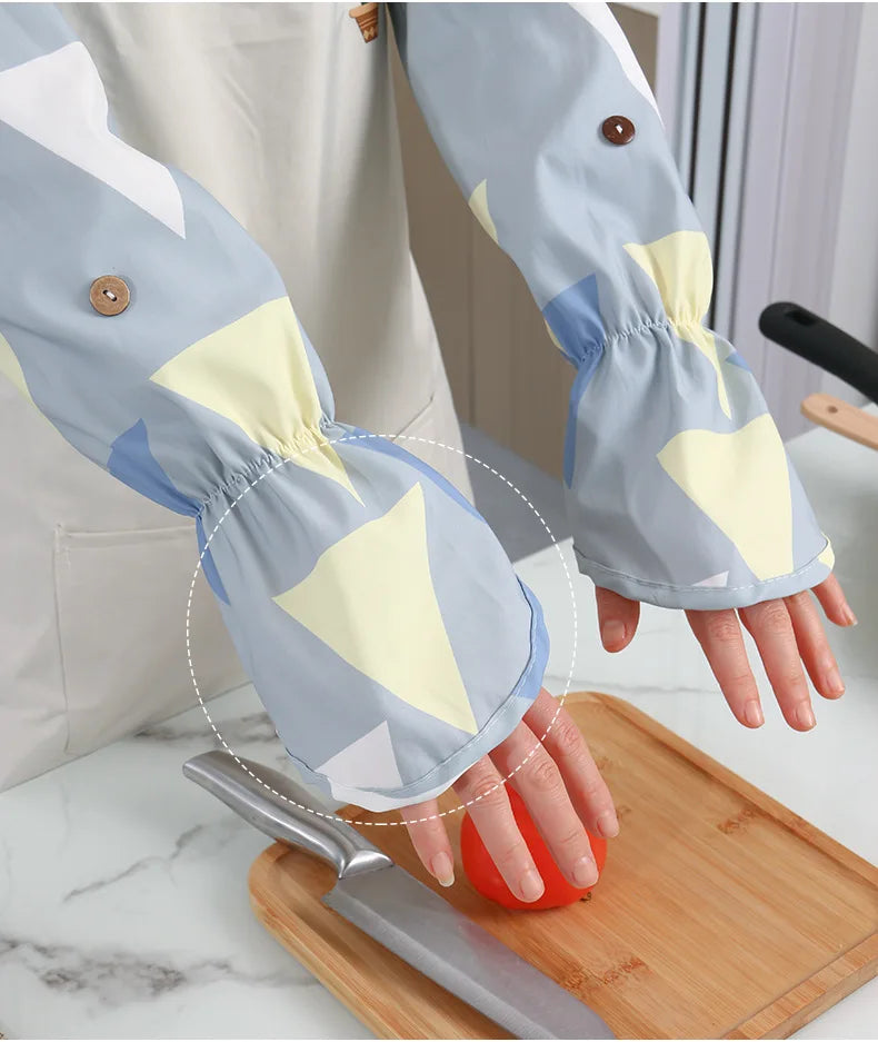 Manchons pour gants anti-éclaboussures d'huile de cuisson