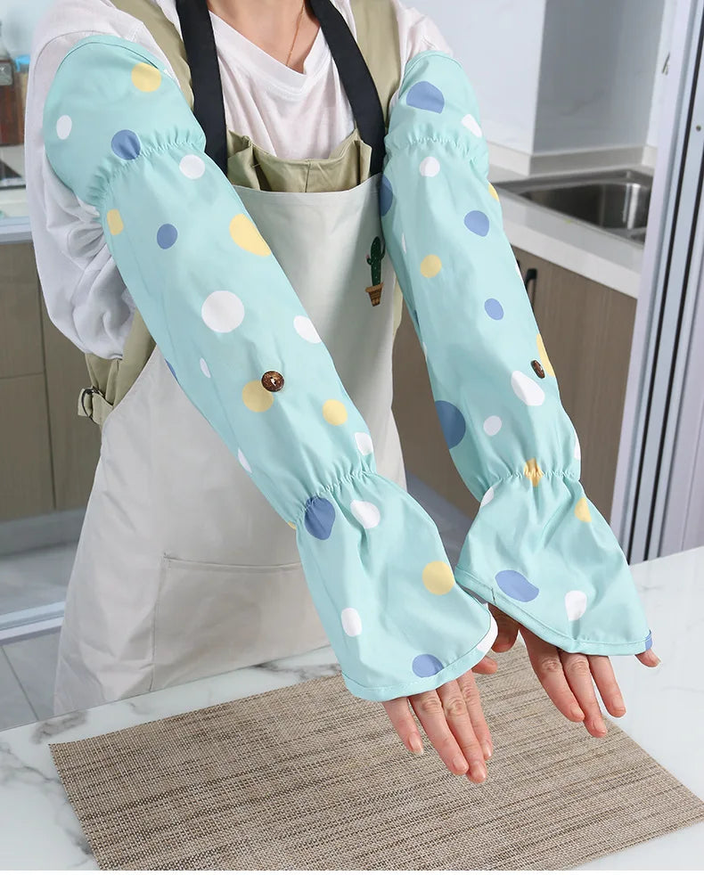 Manchons pour gants anti-éclaboussures d'huile de cuisson