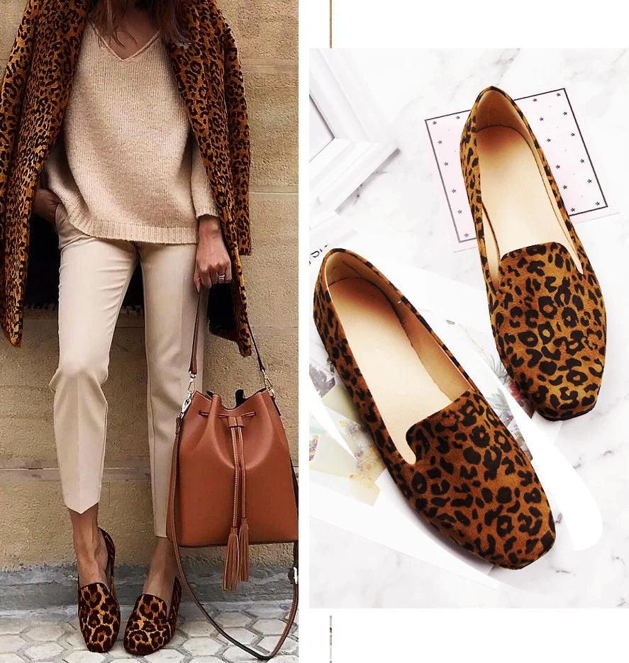 Chaussures léopard pour femmes