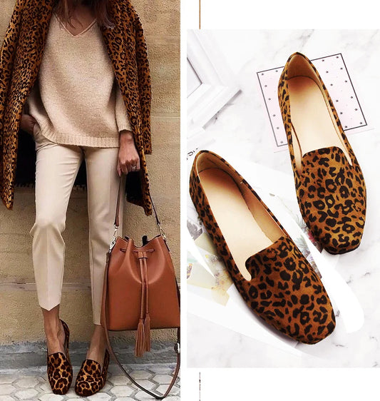 Chaussures léopard pour femmes