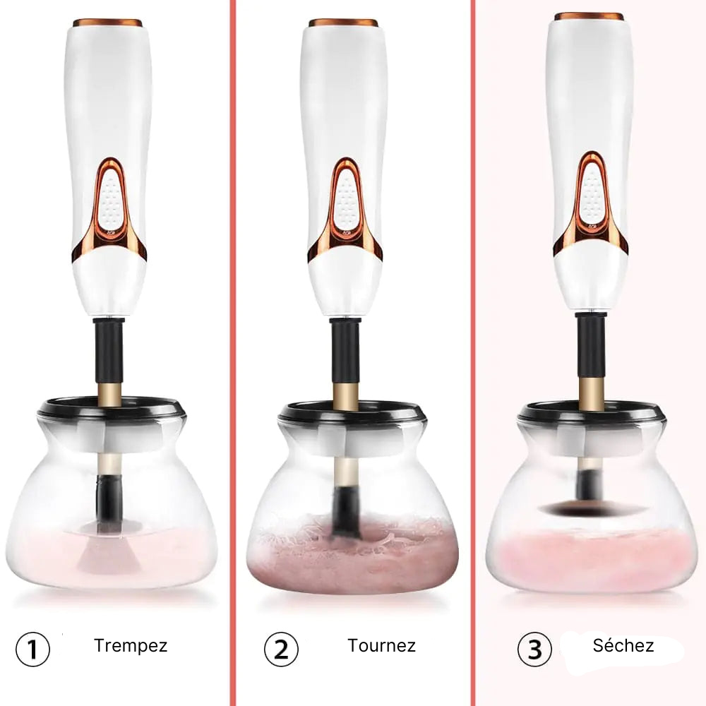 Nettoyeur Automatique de Pinceaux de Maquillage